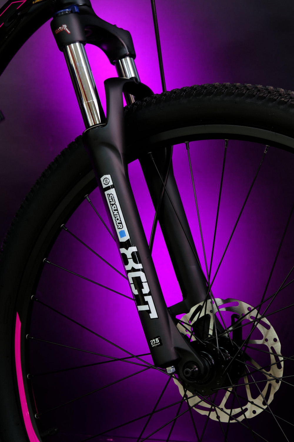 LORAK GLORY 300 8 sp Матовый Чёрный/Розовый 17р (на рост 155-173)