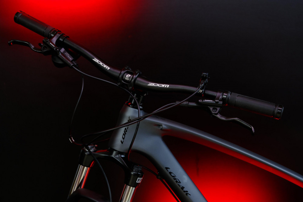 LORAK Carbon 27,5 100 Матовый Серый/Черный рама 17 (на рост 155-173)